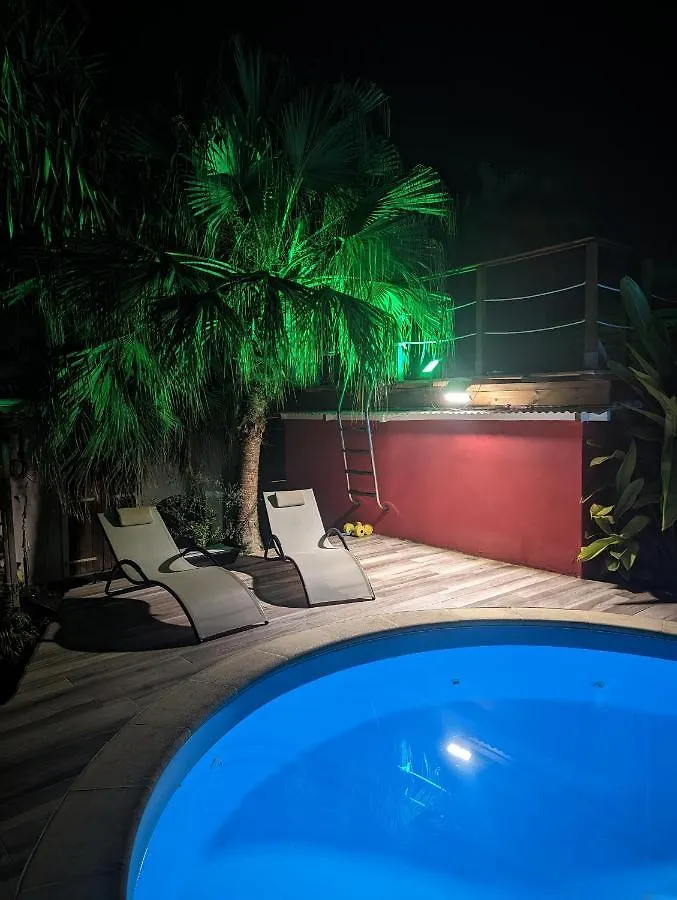 Villa Avec Piscine Saint-François